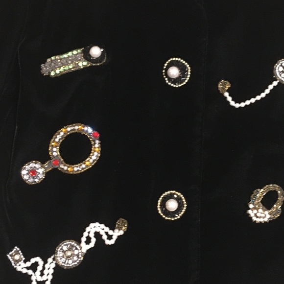 Vintage Nannell Button Up Sweater Size 8 - Picture 6 of 10